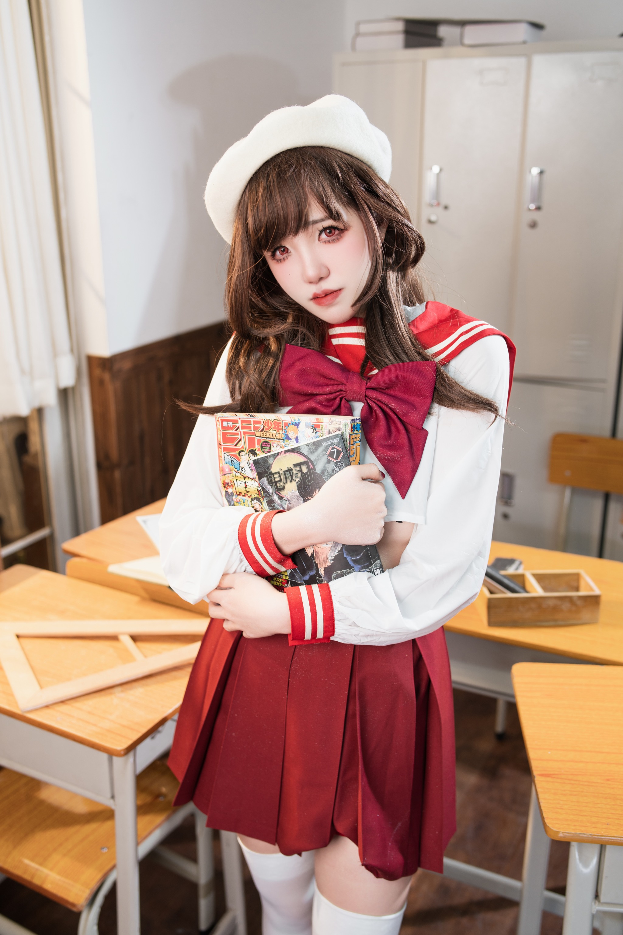 阿薰kaOri - NO.036 白虎女高中生 [110P21V]-XikXak